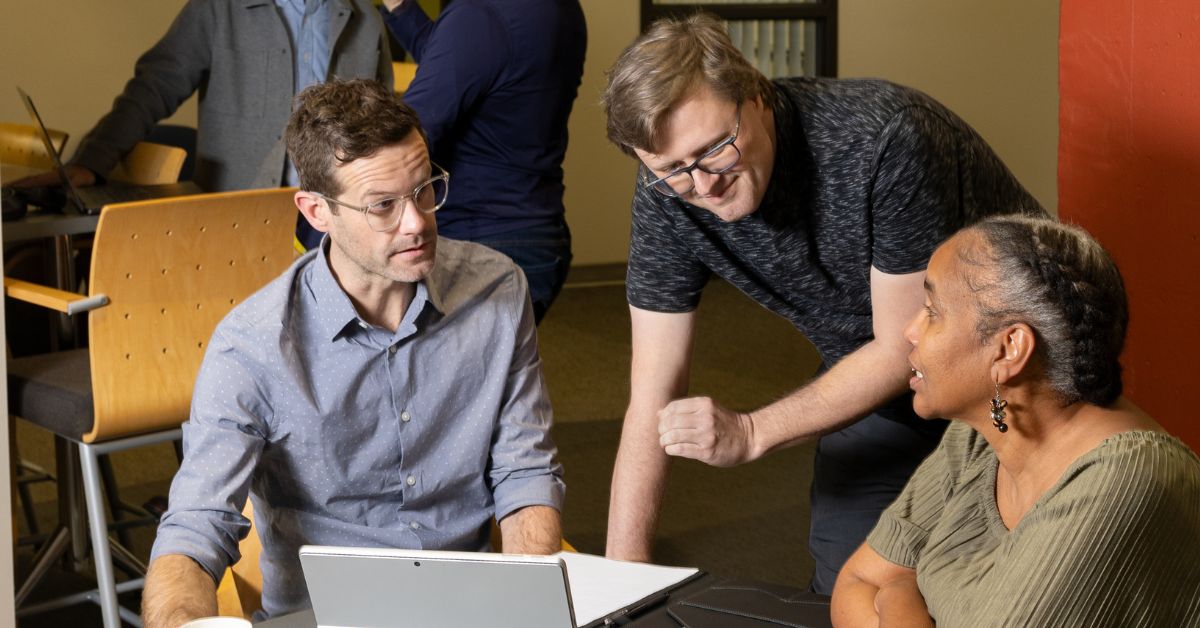 Three entrepreneurs talk